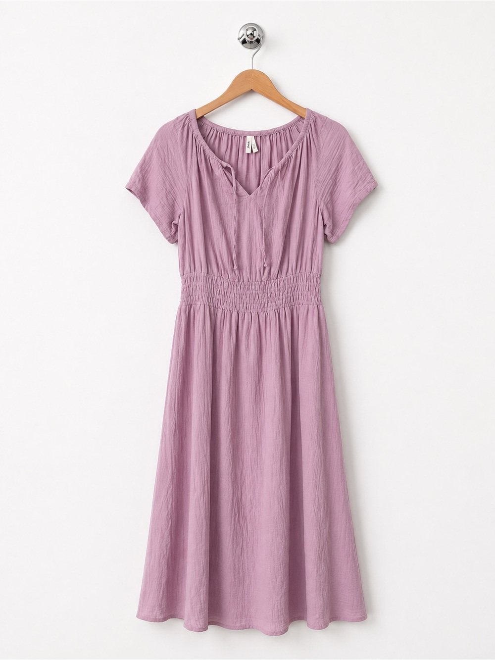PACT Organic Coastal Double Gauze Boho Midi Dress